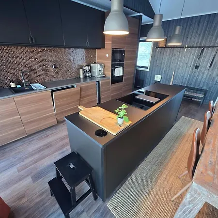 Winter With Jacuzzi Ferienhaus Vestby (Hedmark)